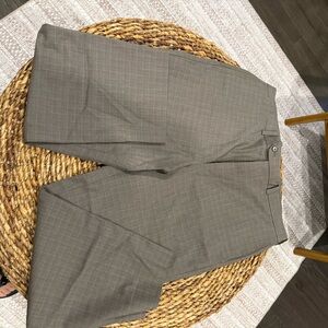 John W. Nordstrom Gray Checkered Men's Pants